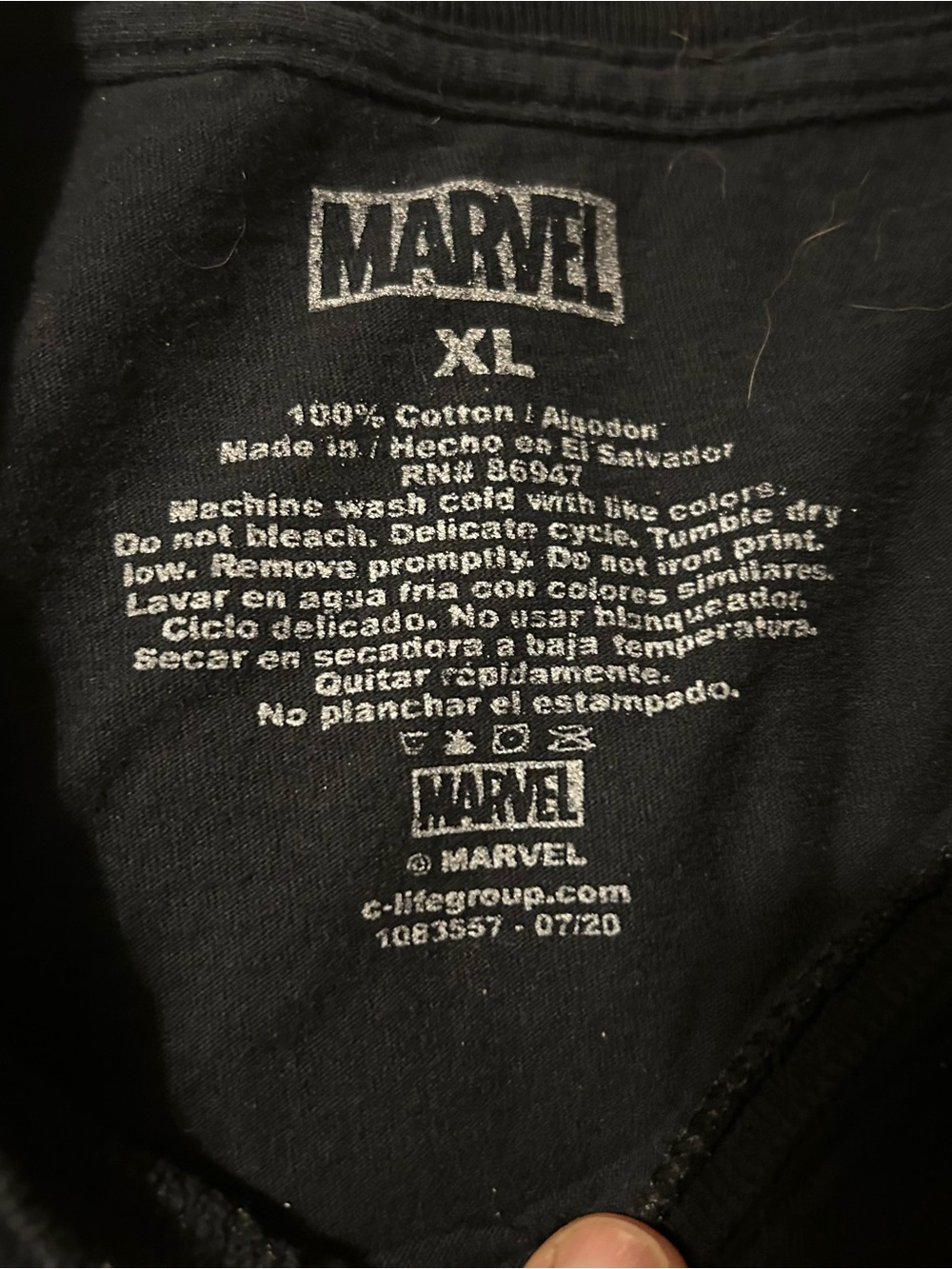 Marvel Graphic T-Shirt XL Vintage Comic Book Spider-Man Captain America Avengers - Picture 6 of 6
